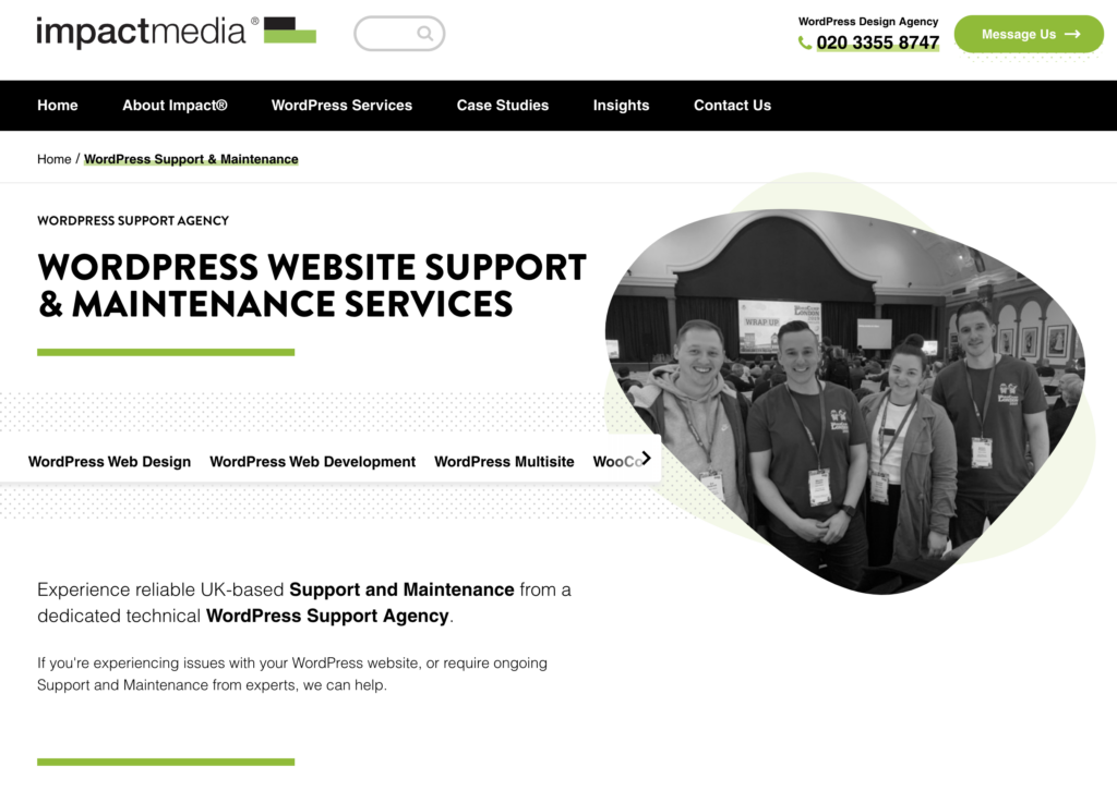 Impact Media-wordpress-maintenance-services